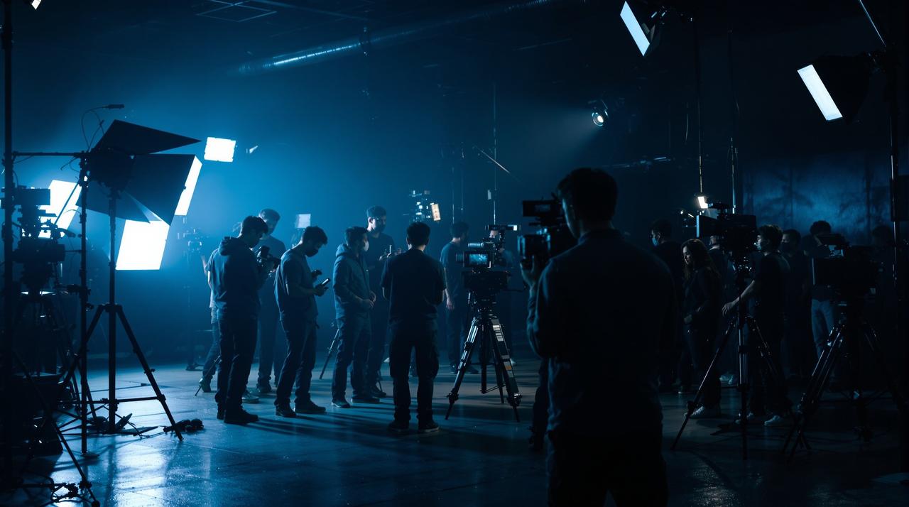 向日葵视频制作现场